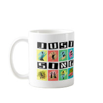 Just Sing Mug mugs