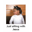 Just sitting with Jesus t-shirts
