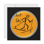 Just Ski T-shirts and Gifts Personalized Invitations