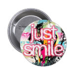 just smile button