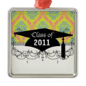 just some funky damask graduation