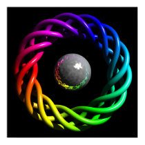 Just Spheres - quadratic posters
