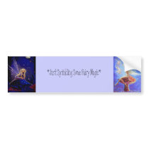 "Just Sprinking Some Fairy Magic" - Bumper Sticker bumper stickers