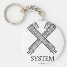 JUST STICKS SYSTEM - FASCISM KEY CHAIN