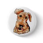 Just the Airedale Terrier Pins
