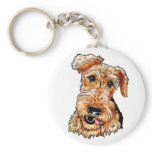Just the Airedale Terrier Key Chain