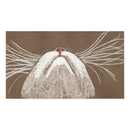 Just the cats whiskers business card