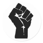 Just the Fist stickers