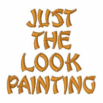 JUST THE LOOK PAINTING embroidered shirts by leirougeau JUST THE LOOK PAINTING embroidered shirts