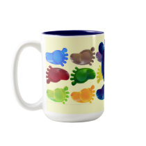 Just the Right Foot mugs by Sandyspider Just the Right Foot mugs