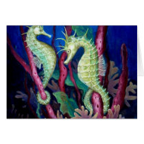 Just The Two Of Us - Seahorse Art Cards