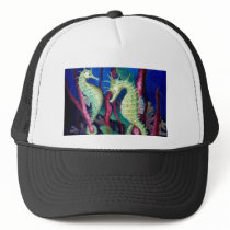 Just The Two Of Us - Seahorse Art Mesh Hats