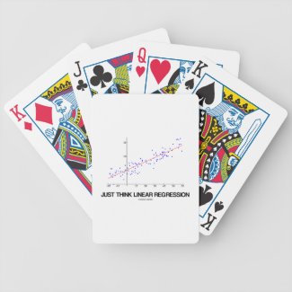 Just Think Linear Regression (Statistics) Deck Of Cards