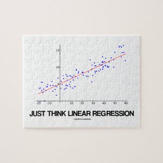 Just Think Linear Regression (Statistics) Jigsaw Puzzle