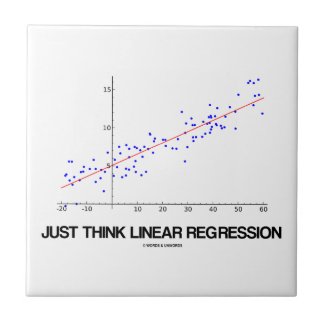 Just Think Linear Regression (Statistics) Tiles
