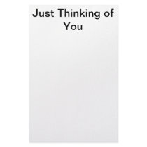 Just Thinking of Ya Stationery!
