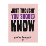 Just Thought You Should Know Postcards