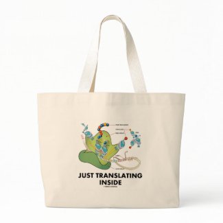 Just Translating Inside (Protein Synthesis) Tote Bag
