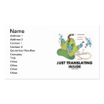 Just Translating Inside (Protein Synthesis) Business Card Templates