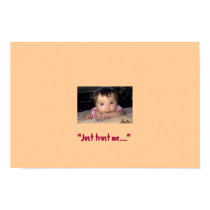 Just trust me posters