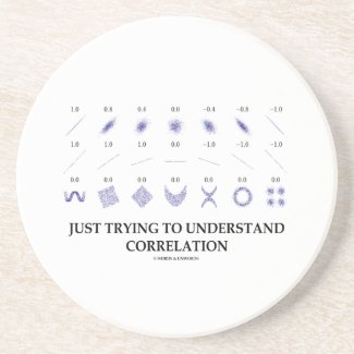 Just Trying To Understand Correlation Drink Coaster