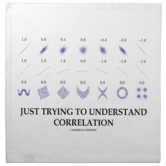 Just Trying To Understand Correlation Printed Napkins