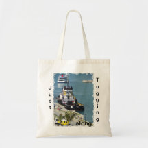 Just Tugging Along Tote Dag Bags