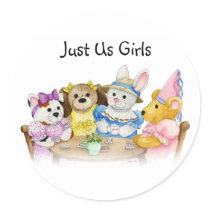 Just Us Girls Sticker