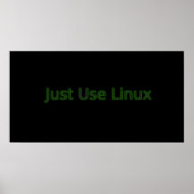 Just Use Linux Make A Statement! Print