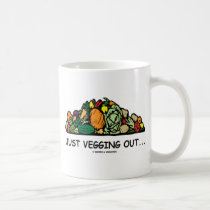 Just Vegging Out... (Vegetarian Humor) Coffee Mug