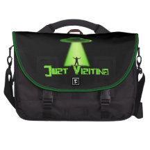 Just Visiting 02 Laptop Bag