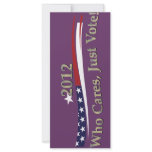 Just Vote! Rack Card Design