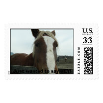 Just wanted to say HEY! postage by racham Just wanted to say HEY! postage