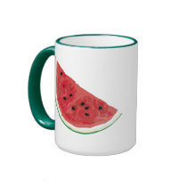 Just Watermelon mugs by aproducetrail Just Watermelon mugs