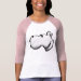 Ladies 3/4 Sleeve Raglan (Fitted)