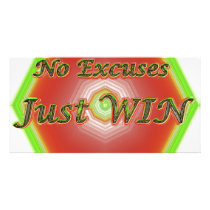 Just Win photo cards