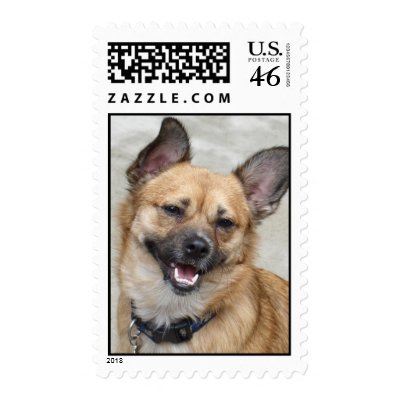 justgoofy postage stamp by wolfmountainstudio