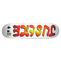 Justice 4 all skateboard