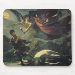 Justice And Divine Vengeance Pursuing Crime Mouse Pad