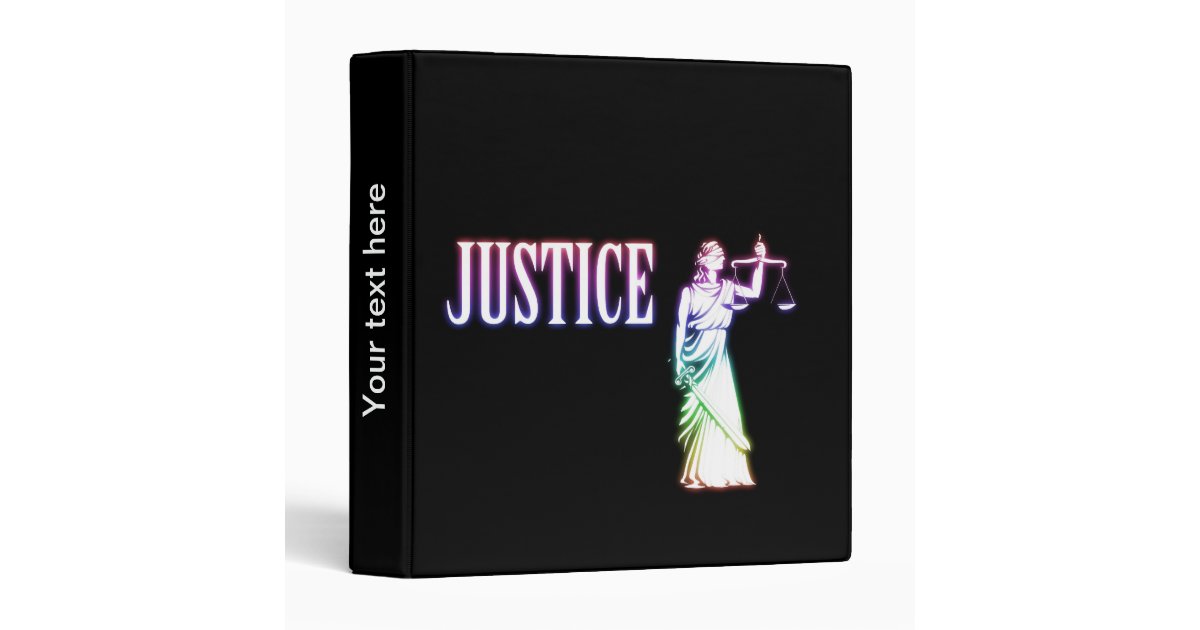 Justice Binder Zazzle
