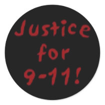 Justice for 9-11 Sticker