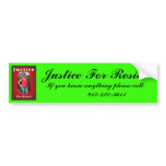 Justice For Rosie Bumper Sticker
