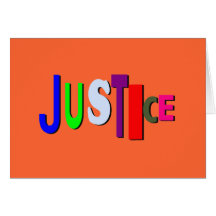 Justice in Color Notecard