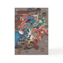 Justice League Collage Card