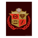 Justice League Defenders of the Planet Post Card