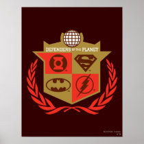 Justice League Defenders of the Planet Print