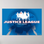 Justice League Global Defenders posters