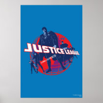 Justice League Global Heroes  and Globe Posters
