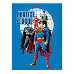 Justice League Global Heroes Postcard