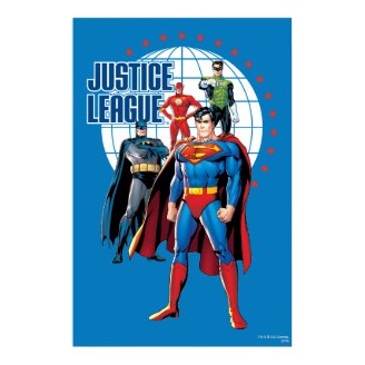Justice League Global Heroes Poster